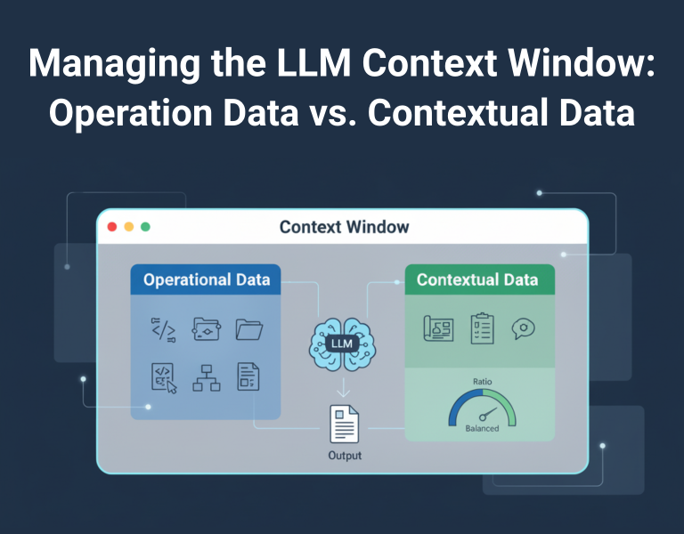 Managing the LLM Context Window: Operational Data vs. Contextual Data