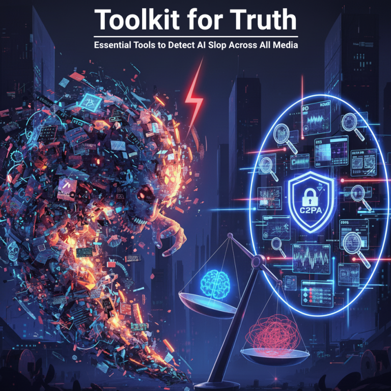 The Toolkit for Truth: Essential Tools to Detect AI Slop Across All Media