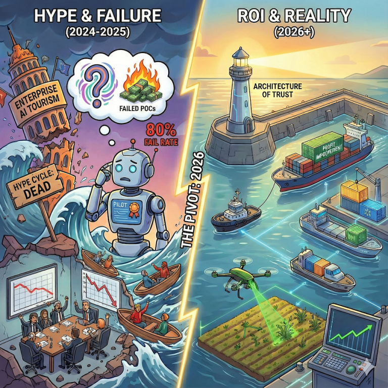 The End of Enterprise AI Tourism: Moving from Hype to ROI in 2026